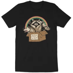 Wicked Clothes 'Forbidden Cats' Shirt -Wicked Clothes Shop adopt a cat shirt 2