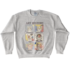 Wicked Clothes Shop -Wicked Clothes Shop art history sweatshirt