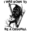 Wicked Clothes 'Born Again Criminal' Shirt -Wicked Clothes Shop born again criminal shirt 2