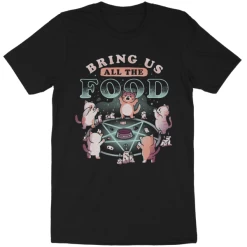 Wicked Clothes 'Bring Us All The Food' Shirt -Wicked Clothes Shop bring us all the food shirt 2