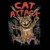 Wicked Clothes 'Cat Attack' Shirt -Wicked Clothes Shop cat attack shirt 1
