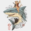 Wicked Clothes 'Shark Catana' Shirt -Wicked Clothes Shop catana shark shirt 1