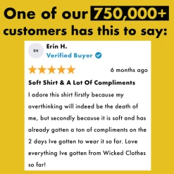 Wicked Clothes 'Death By Overthinking' Shirt -Wicked Clothes Shop death by overthinking review