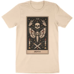 Wicked Clothes 'Death Tarot Card' Shirt -Wicked Clothes Shop death tarot card shirt 1