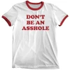 Wicked Clothes 'Golden Rule' Ringer Shirt -Wicked Clothes Shop dont be an asshole shirt 1