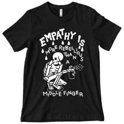 Wicked Clothes Shop -Wicked Clothes Shop empathy is more rebellious than a middle finger shirt 1