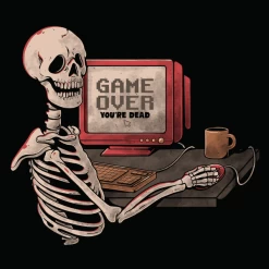 Wicked Clothes 'Game Over' Shirt