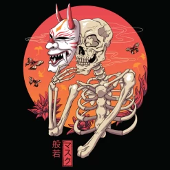 Wicked Clothes 'Hannya Yokai Mask' Shirt