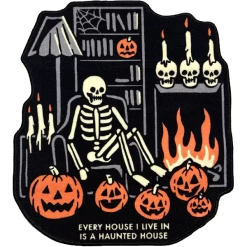 Wicked Clothes Haunted House Rug
