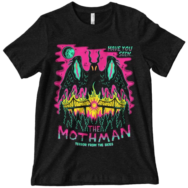 Wicked Clothes 'Mothman' Shirt 5 Wicked Clothes 'Mothman' Shirt - Image 3