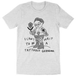 Wicked Clothes 'Tattooed Grandma' Shirt -Wicked Clothes Shop i cant wait to be a tattooed grandma shirt 1