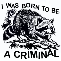 Wicked Clothes 'Born Criminal' Shirt