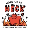 Wicked Clothes 'Join Us In Heck' Shirt -Wicked Clothes Shop join us in heck its like hell but more fun shirt 1