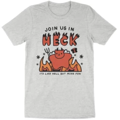 Wicked Clothes 'Join Us In Heck' Shirt -Wicked Clothes Shop join us in heck shirt 1