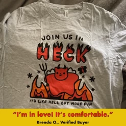 Wicked Clothes 'Join Us In Heck' Shirt -Wicked Clothes Shop join us in heck shirt 6