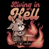 Wicked Clothes 'Living In Hell' Shirt -Wicked Clothes Shop living in hell shirt 1