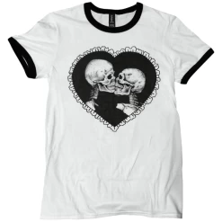 Wicked Clothes 'Love After Death' Ringer Shirt