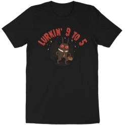 Wicked Clothes 'Mothman's Day Job' Shirt -Wicked Clothes Shop mothmans day job shirt 2