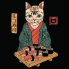 Wicked Clothes 'Neko Sushi' Shirt -Wicked Clothes Shop neko sushi shirt 2