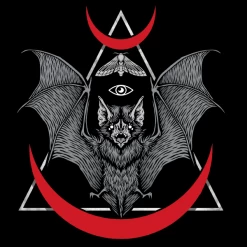 Wicked Clothes 'Occult Bat' Shirt