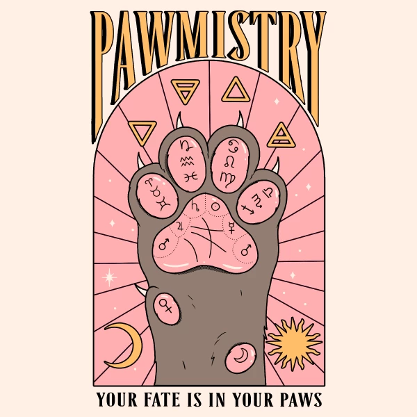 Wicked Clothes 'Pawmistry' Shirt