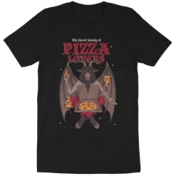 Wicked Clothes 'Pizza Lovers' Shirt -Wicked Clothes Shop pizza lovers shirt 2