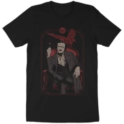 Wicked Clothes Shop -Wicked Clothes Shop poe and the raven shirt