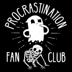 Wicked Clothes 'Procrastination Fan Club' Shirt