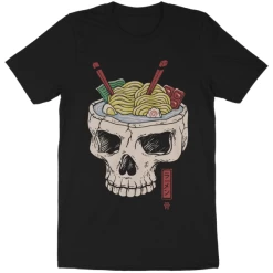 Wicked Clothes 'Ramen Brain' Shirt -Wicked Clothes Shop ramen brain shirt 2