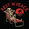 Wicked Clothes 'Rest 'n' Peace' Shirt -Wicked Clothes Shop rest n peace shirt 2