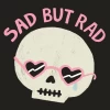 Wicked Clothes 'Sad But Rad' Shirt -Wicked Clothes Shop sad but rad shirt 1
