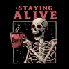 Wicked Clothes 'Staying Alive' Shirt -Wicked Clothes Shop staying alive shirt 2