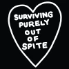 Wicked Clothes 'Purely Spite' Sweatshirt -Wicked Clothes Shop surviving purely out of spite shirt 1 53165955 992d 43d5 9d20 aa277c6a25a6