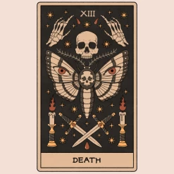 Wicked Clothes 'Death Tarot Card' Shirt