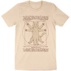 Wicked Clothes 'Vitruvian Cat' Shirt -Wicked Clothes Shop the vitruvian cat shirt