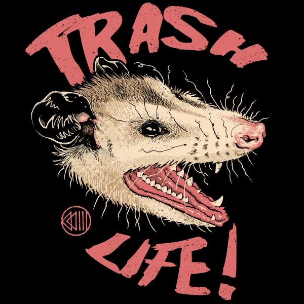 Wicked Clothes 'Possum Panic' Shirt