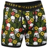 Wicked Clothes 'Tropical Skulls' Boxer Briefs -Wicked Clothes Shop tropical skulls boxer briefs 1