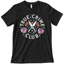 Wicked Clothes 'True Crime Club' Shirt -Wicked Clothes Shop true crime club shirt 2
