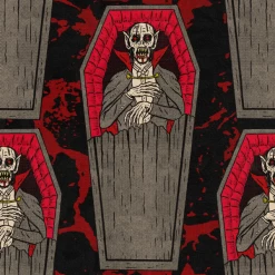 Wicked Clothes 'Vampire Coffin' Button-Up Shirt