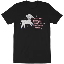 Wicked Clothes 'Wish You Peace' Shirt -Wicked Clothes Shop wish you peace shirt 2