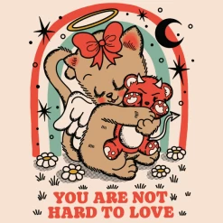 Wicked Clothes 'Not Hard To Love' Shirt